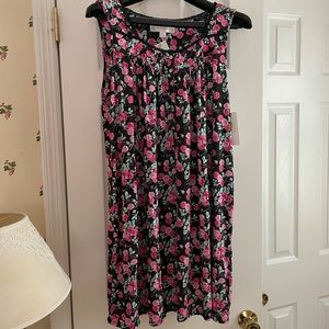 Eileen West nightgown floral - Size Medium